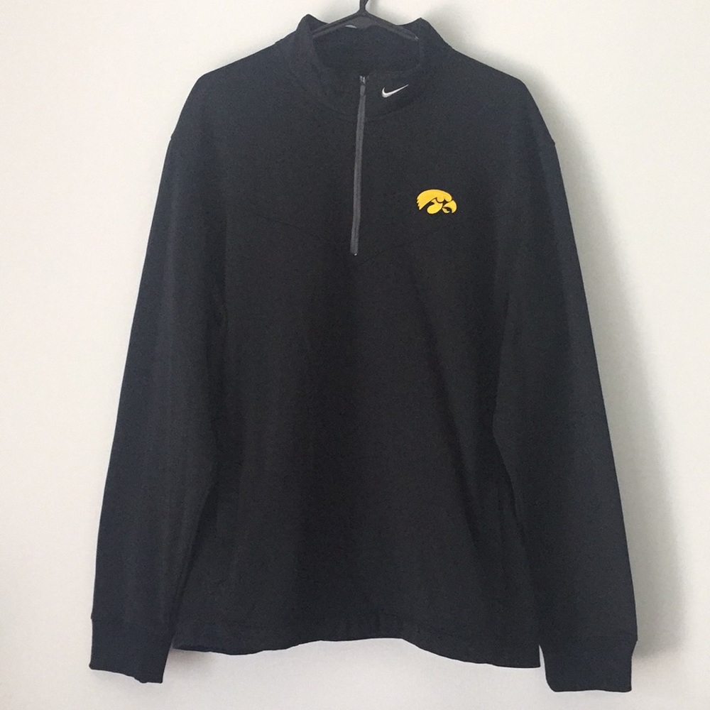 Nike Golf ThermaFit Iowa Hawkeyes 1/4 Zip Pullover